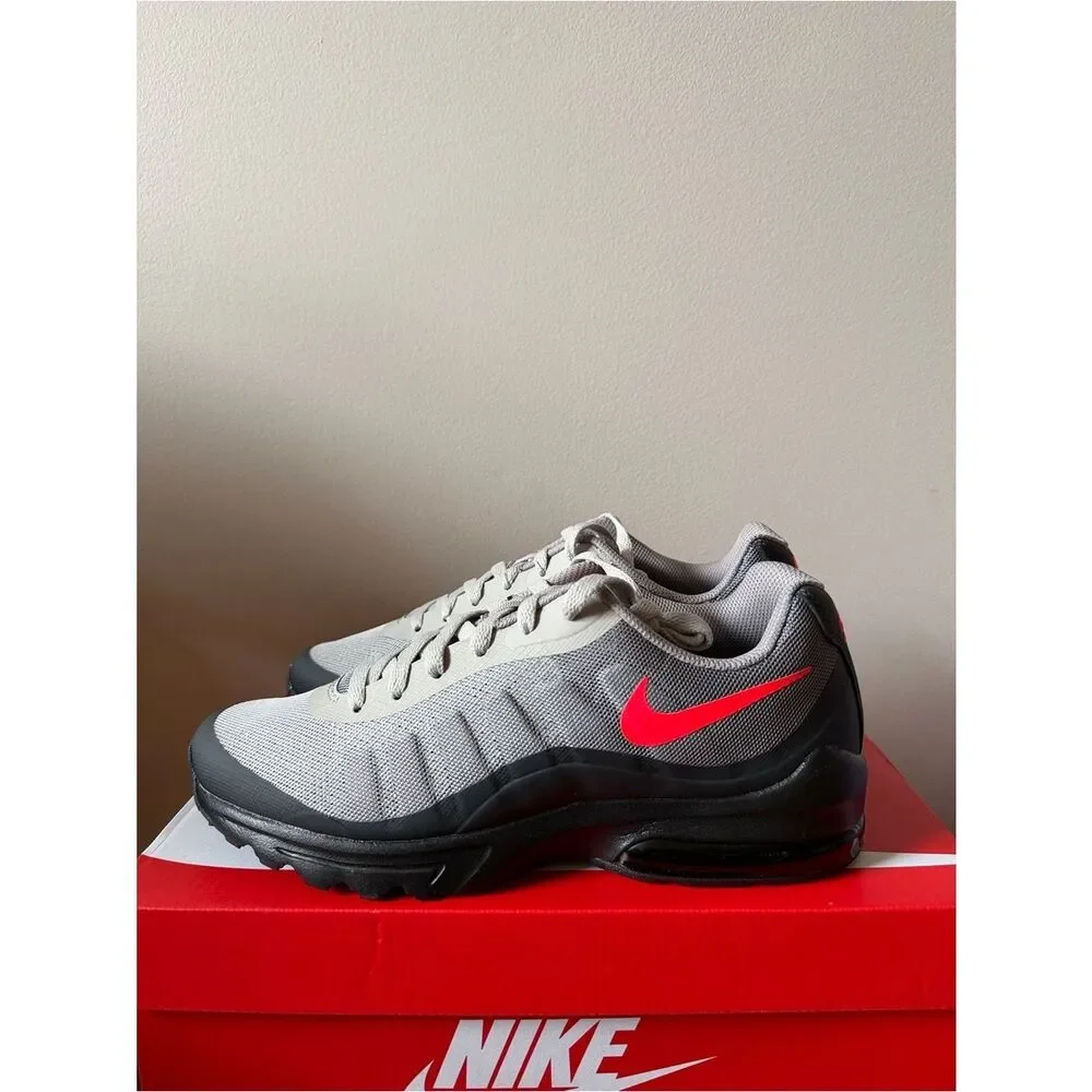 Nike Air Max Invigor Solar Red Anthracite CD1515-002 Men’s Size 9